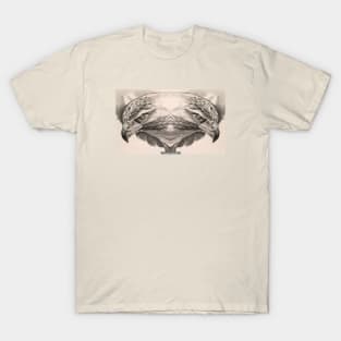 Double hawk sepia T-Shirt